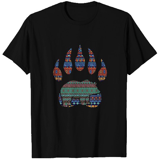 Funny Bear Claw Native American Bear Claw 3 Cute Bears T-Shirts