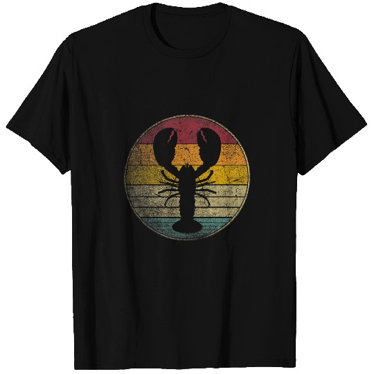 Fishing Lobster Fish Fisherman Gift Retro Style vintages 80s Fisher T-Shirts