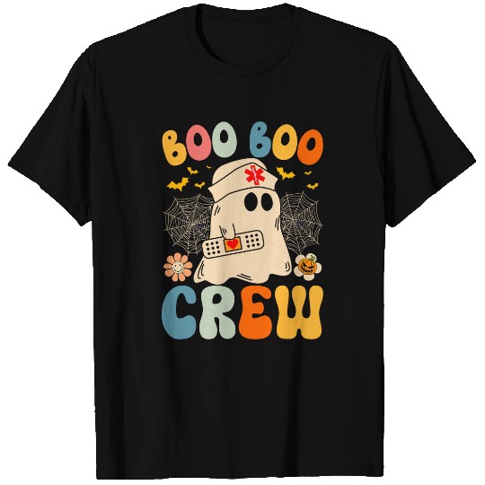 Groovy Boo Boo Crew nurses Funny Women Halloween nurses 3 T-Shirts