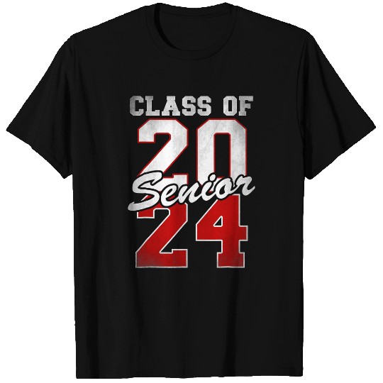 Senior Class of 2024 Graduate Student Seniors 24 Graduation T-Shirts