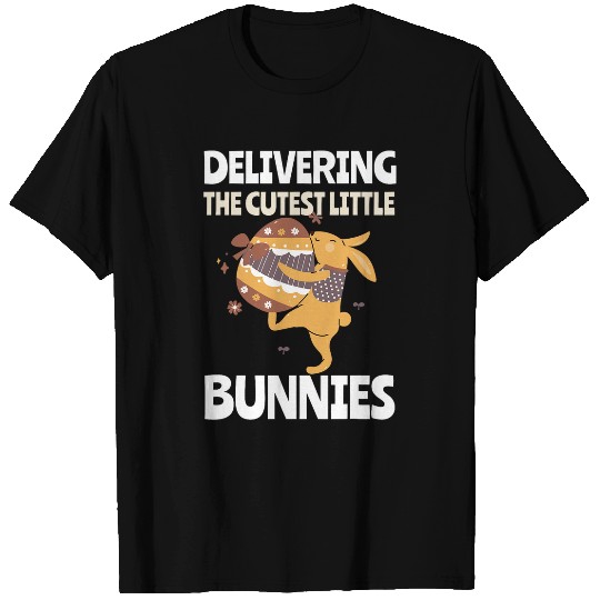 Easter Pregnancy Delivering Cutest Bunnies nurses Labor Day 4 T-Shirts