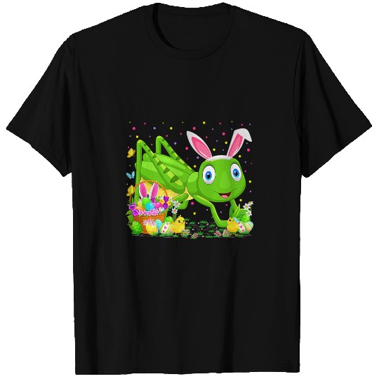 Grasshopper Easter Egg Hunting Easter Sunday T-Shirts
