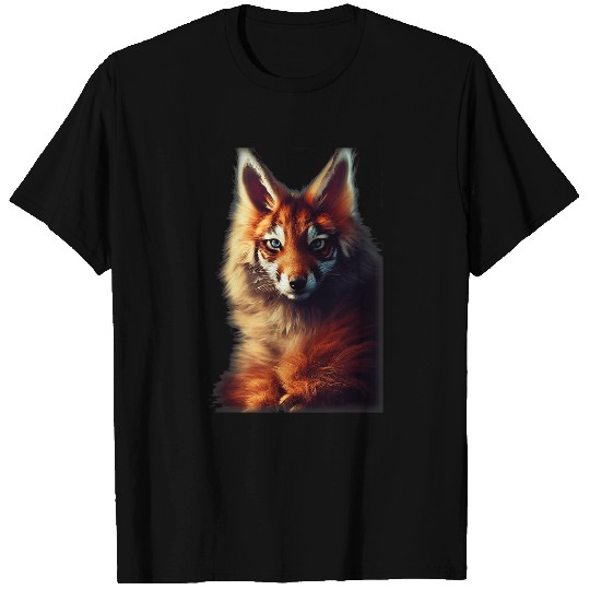 Atmosphere Hypercute FoxHybrid Maine Coon Tiger Fluffy T-Shirts