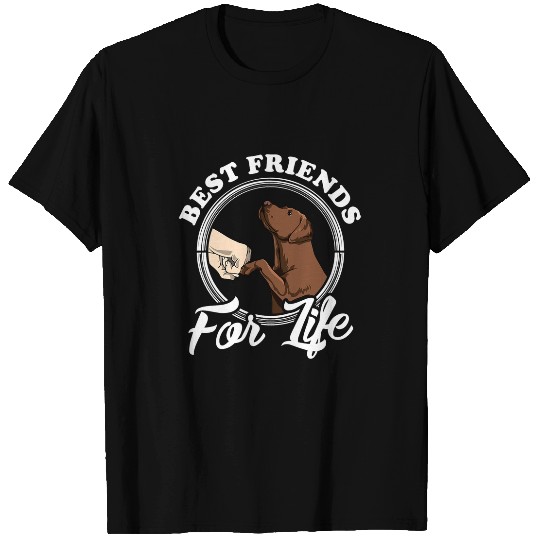 Labrador Lab Dog Chocolate Labrador Design Funny Chocolate Labrador Lovers T-Shirts