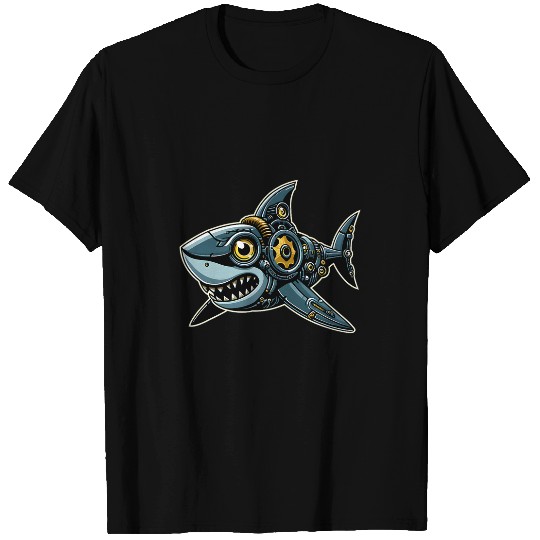 Shark Robots Robotics Engineering Technology Programmer T-Shirts