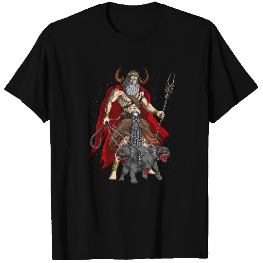 Greek God Hades Ancient Greek Mythology Greece History T-Shirts