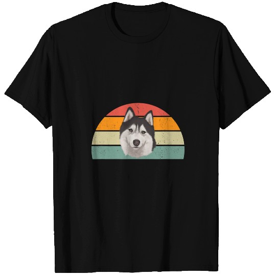 Dog Husky vintages Siberian Husky Dog Man T-Shirts