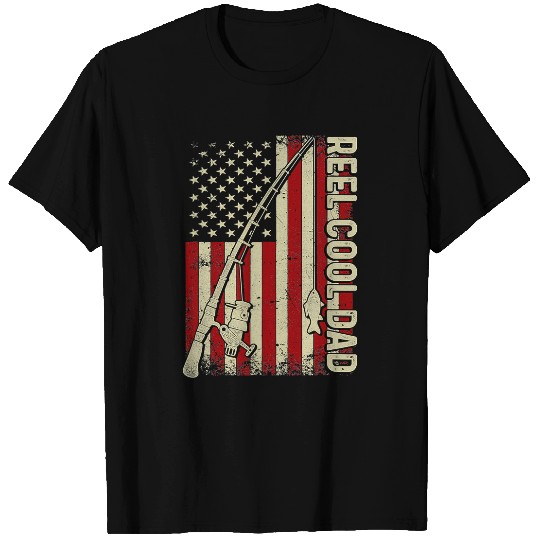 Fishing Mens Reel Cool Dad Funny Fishing Pun for Fishing Dad Fish Lover Fisher T-Shirts