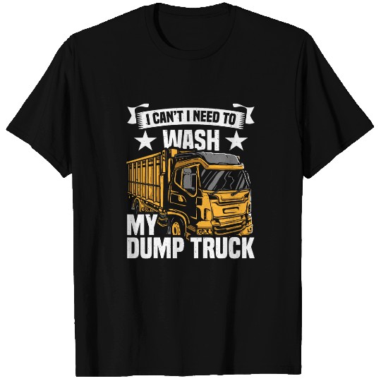 Dump Truck Supplies Fit for Men Dump Truck Driver T-Shirts