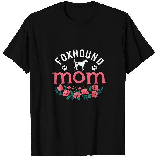 Foxhound Mom Gifts Womens Foxhound Dog Lover Owner Christmas T-Shirts