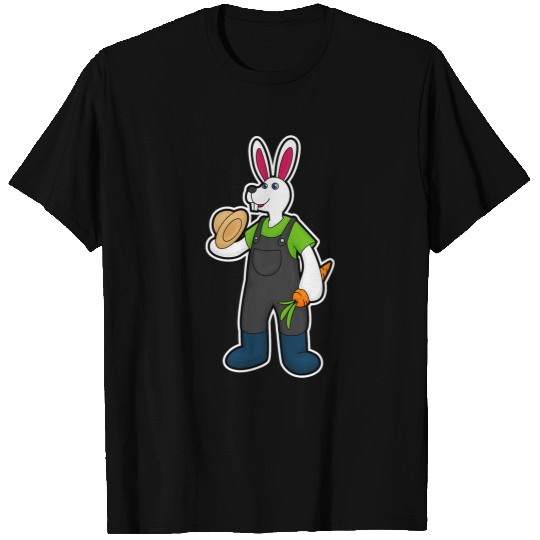 Rabbits Farmer Carrot T-Shirts