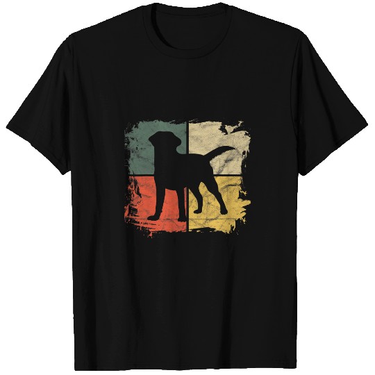 Labrador Lab Dog Circular Retro Labrador Owner Golden Black Lab Dad Mom 3 T-Shirts