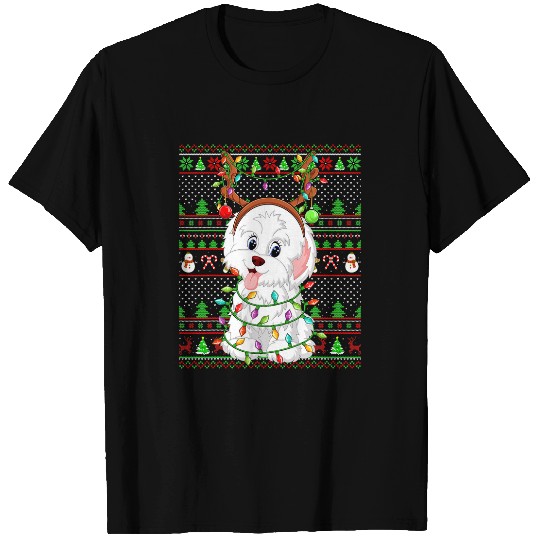 Dog Havanese Lover Family Matching Ugly Havanese Christmas T-Shirts