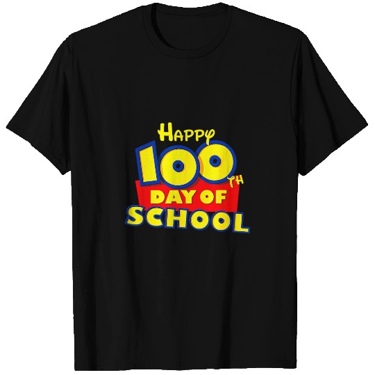 Happy 100th Day  100 Days Of School Teacher Student 1 T-Shirts