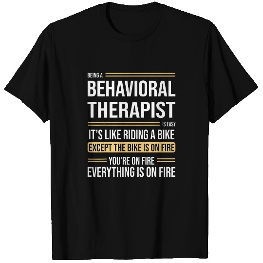 Behavioral Therapist Definition Funny Job T-Shirts