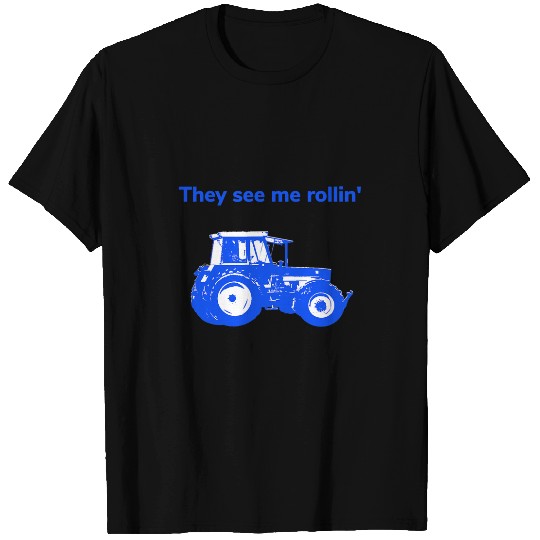 Tractor driving Farmers Farmers Lohner Tractor Driving Agriculture T-Shirts