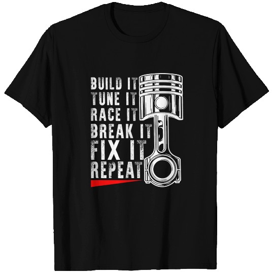 Screwdriver mechanic screwdriver screws car tuner T-Shirts