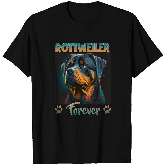 Dog Rottweiler Owner Rottweiler Forever Rottweiler 2 T-Shirts