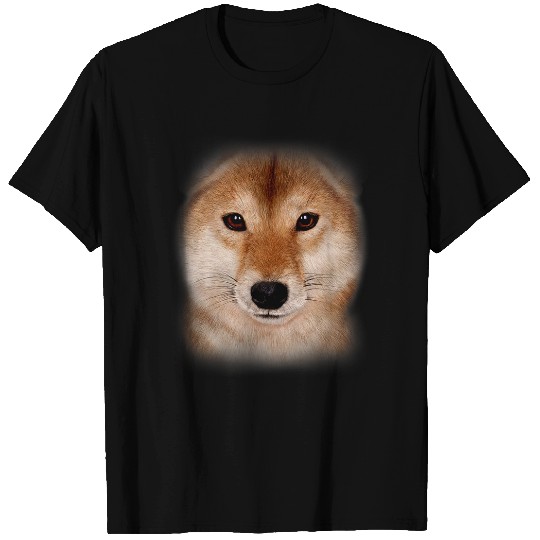 Dog Shiba Inu T Shiba Inu Face Japanese Breed Dog T-Shirts