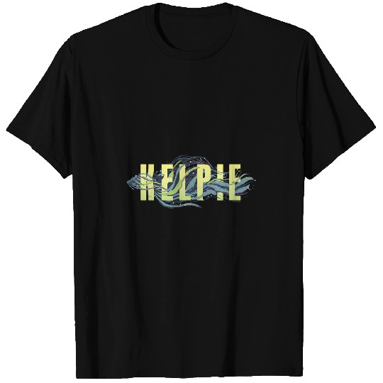 Swimming Pool Fantastic Beasts Kelpie Swimming Logo T-Shirts