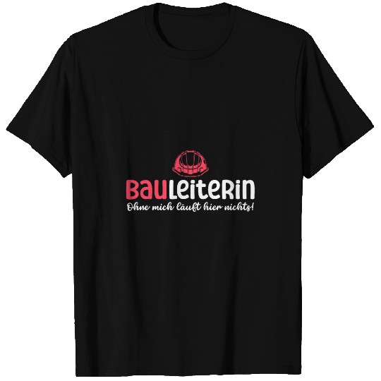 Building line construction site construction supervision builder construction manager T-Shirts