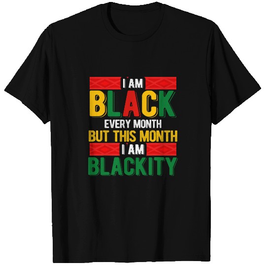 Black History Blacktivity Afrocentric Empowerment T-Shirts