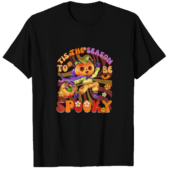 Tis The Season To Be Spooky Pumpkin Sweet Candy Halloween34 T-Shirts