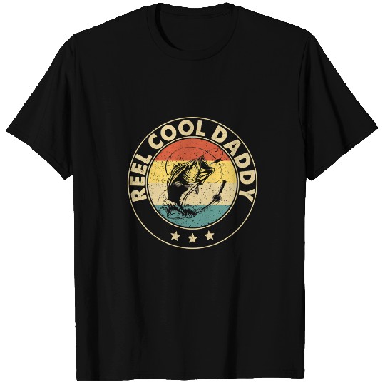 Fishing Mens Reel Cool Daddy Fishing Funny Fish vintages Fisher T-Shirts