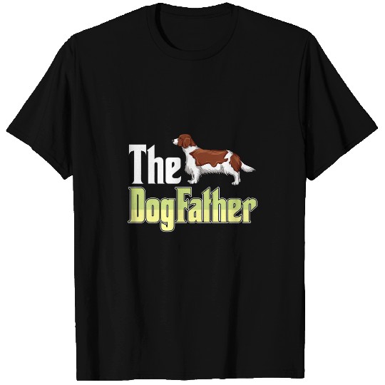 The Dogfather Welsh Springer Spaniel Funny Dog Owner T-Shirts