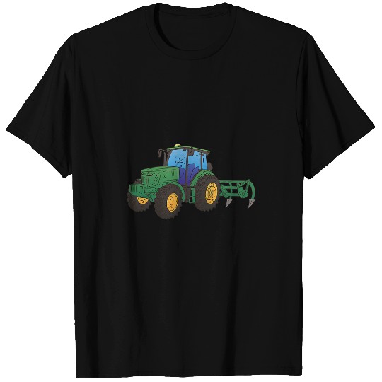 Tractor driving Farming Farm Tractor Agriculture Harvester Cultivator Farmer 8 T-Shirts