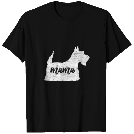 Dog Scottish Terrier vintages Mama Scottish Terrier Scottie Dog Gift T-Shirts