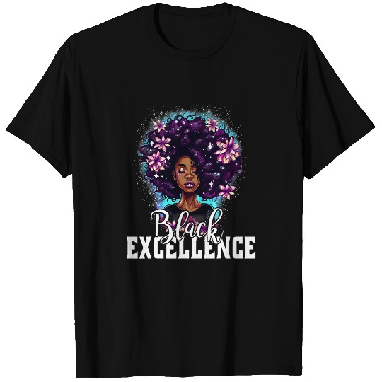 Black Excellence African Pride Black History Month T-Shirts
