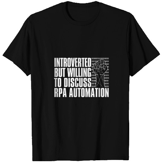 Programmer Coder Programming Coding Software Rpa Developer T-Shirts