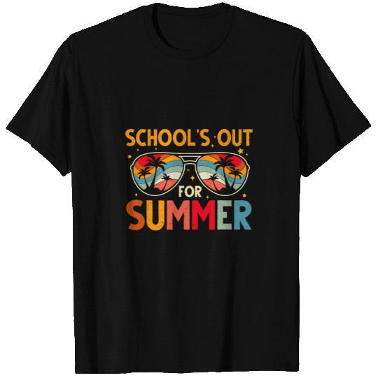 schools out summer last day of school teacher kids T-Shirts