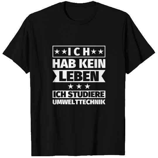 Environmental technology funny studying T-Shirts