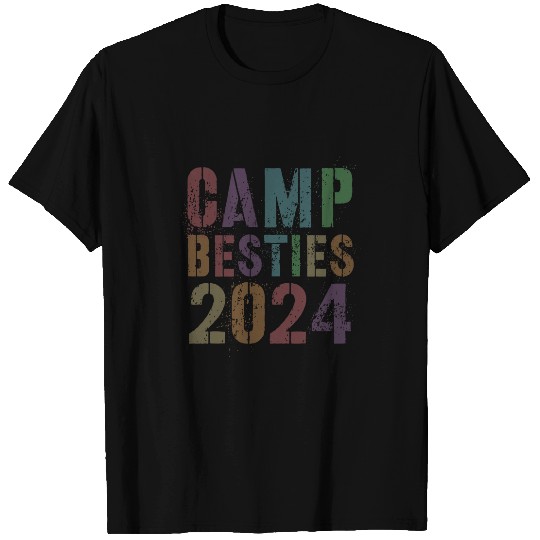 vintages CAMP BESTIES 2024 Mama CampGroup nurses Tribe T-Shirts