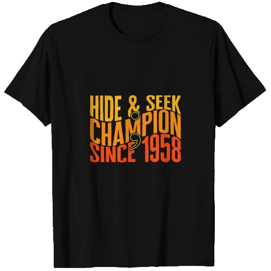 Programmer Hide And Seek Champion Since 1985 Funny Coding So T-Shirts