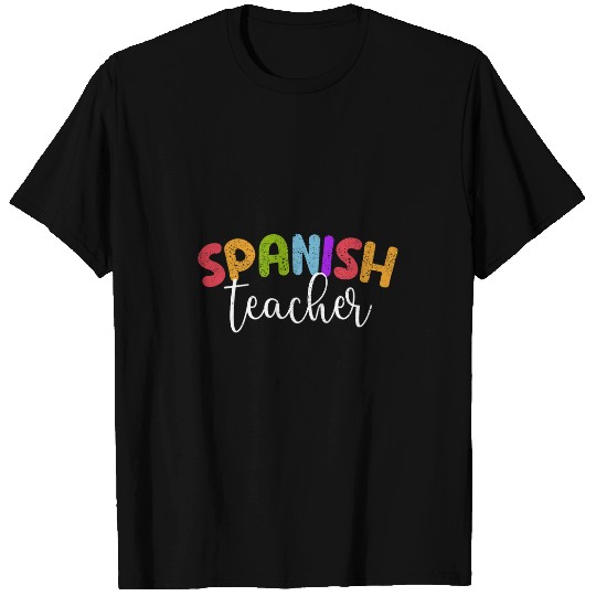 Spanish Teacher Retro Funny Back To School Student Teachers T-Shirts