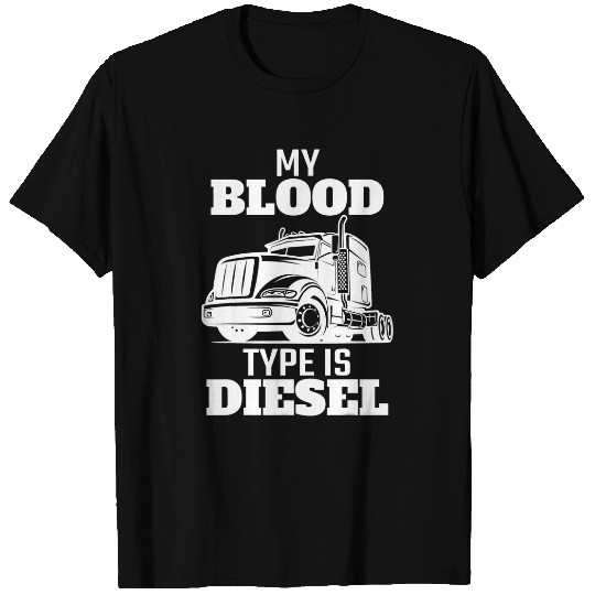 Funny 18 Wheeler Truck Driver Trailer Trucker 7 T-Shirts