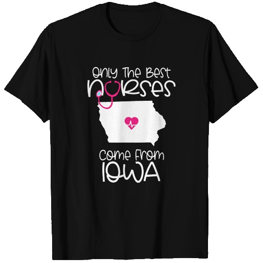 nurses Iowa RN CNA LPN Nursing Student Graduation T-Shirts