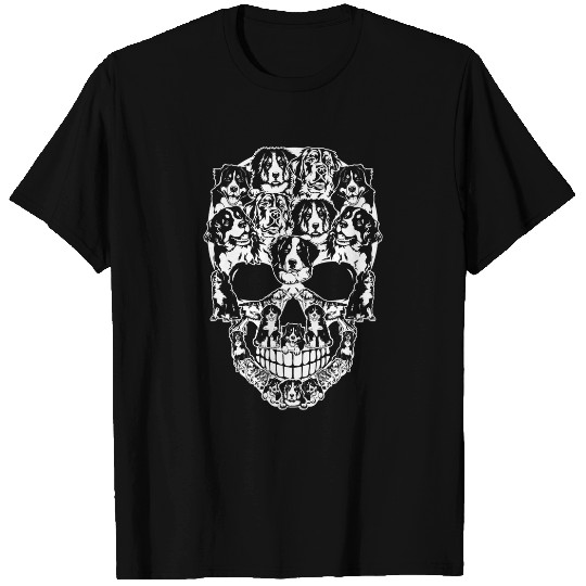 Skeletons Skulls Matching Family Bernese Mountain Dog Skull Costume Halloween 3 Skull T-Shirts