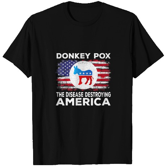 Donkey Pox The Disease Destroying America Funny Donkeypox 23 9 T-Shirts