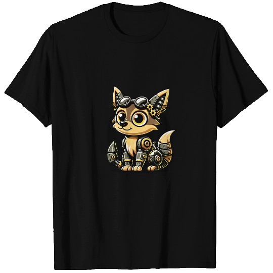 Fox Robots Robotics Engineering Technology Programmer T-Shirts