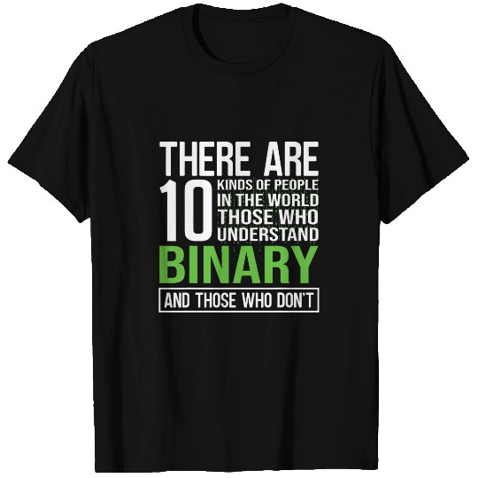 Geek Binary Code Joke Programmer T-Shirts