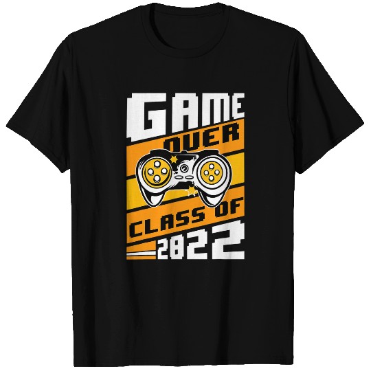 game over class of graduation gaming gamer student T-Shirts