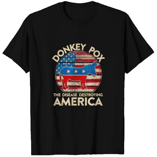 Donkey Pox The Disease Destroying America Funny Donkeypox 22 T-Shirts