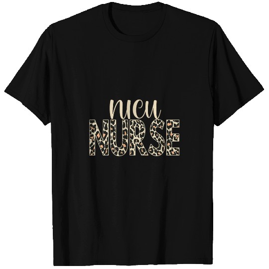 NICU nurses Leopard Neonatal Intensive Care nurses T-Shirts