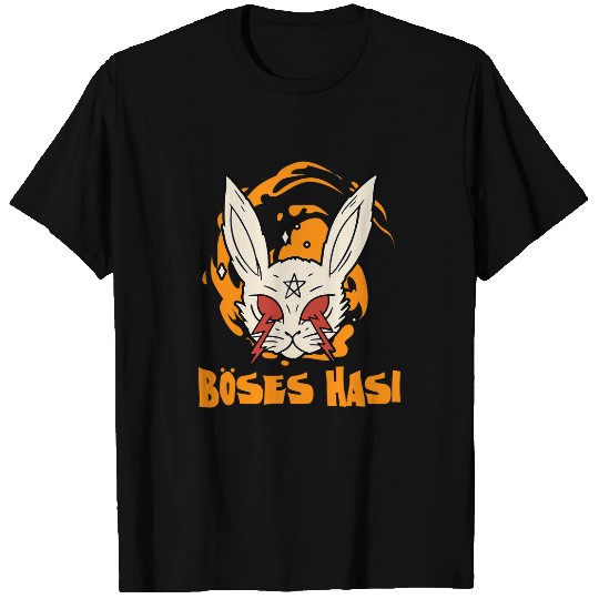 Skeletons Skulls Evil Hasi Halloween Costume Horror Bunny Evil Rabbit Skull T-Shirts