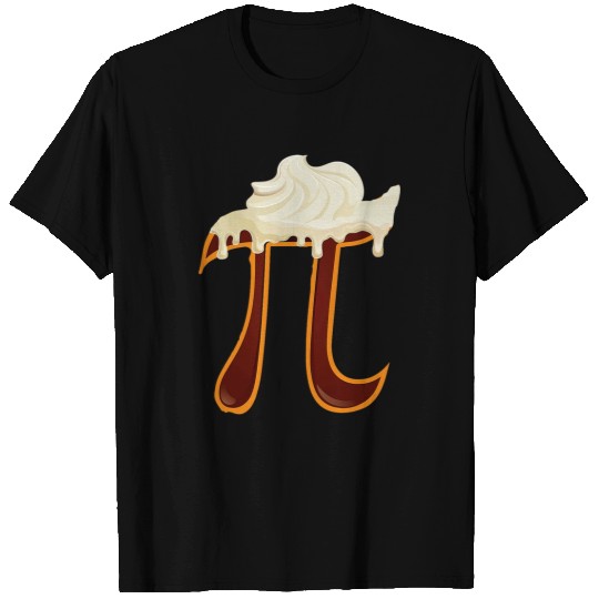 Chocolate Pi Day Funny Nerd Funny Math Teacher Pi Symbol T-Shirts