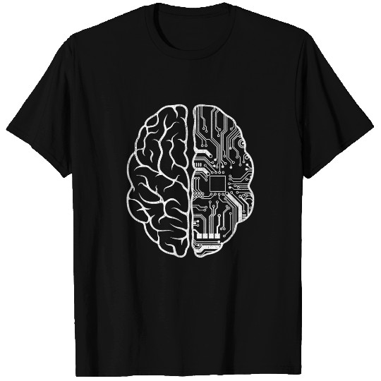 Programmer Coder Brain Funny Computer Coding Geek Novelty T-Shirts